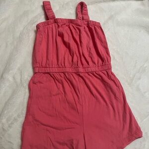 Old Navy Pink Jumpsuit Casual Sleeveless Romper